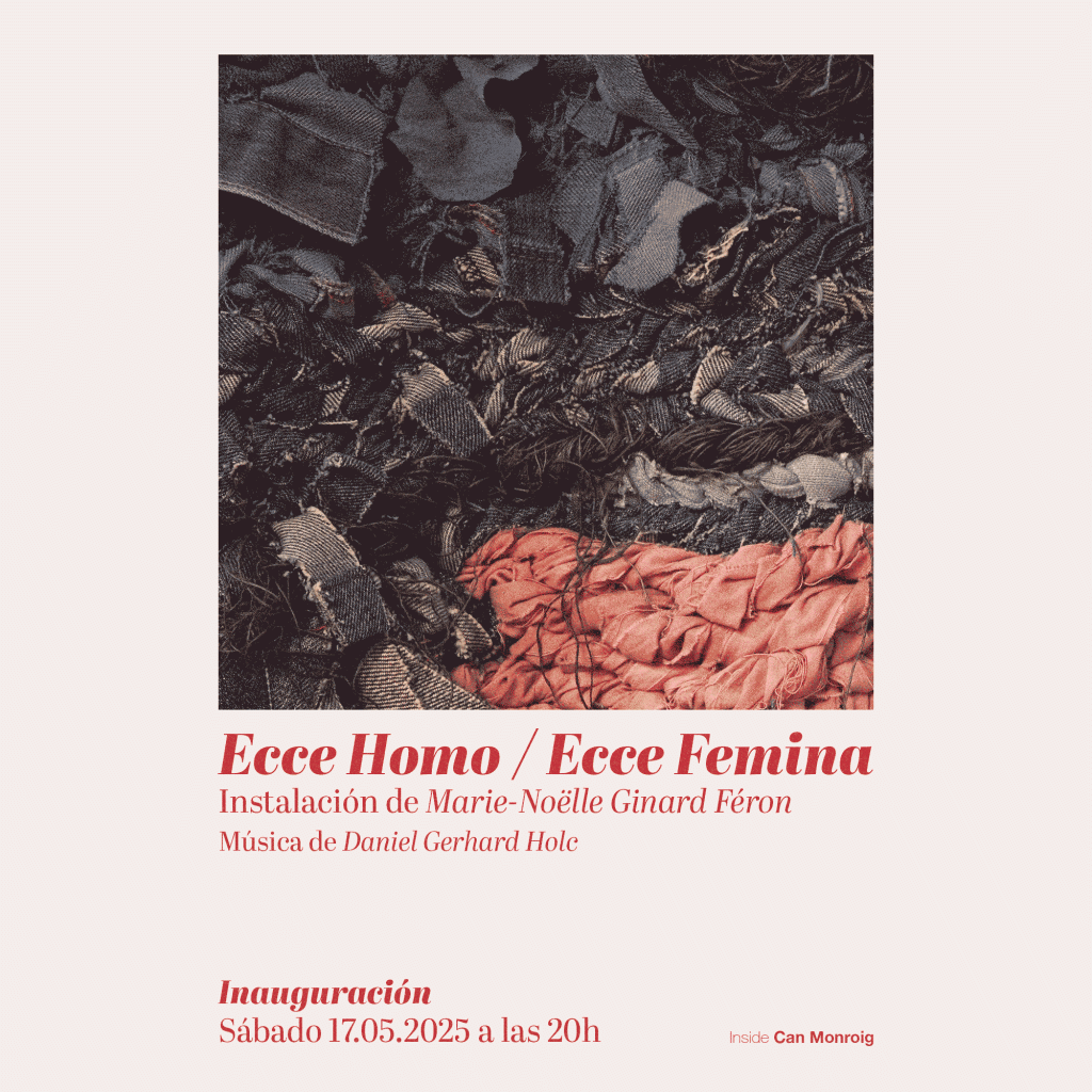 Ecce Homo instalación textil