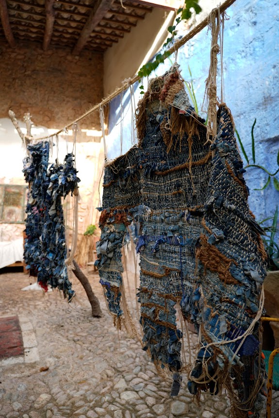 Instalación textil